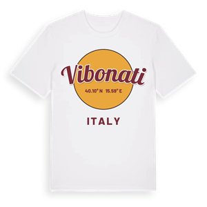 Vibonati cirkel t-shirt – ekologisk bomull t-shirt från Pinshirt
