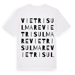 Vietri sul Mare ordlek t-shirt – ekologisk bomull t-shirt från Pinshirt