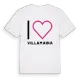 Jag älskar Villamaina t-shirt stort tryck