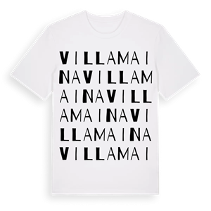 Villamaina ordlek t-shirt – ekologisk bomull t-shirt från Pinshirt