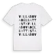 Villanova del Battista ordlek t-shirt