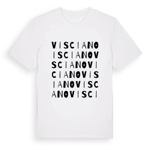 Visciano ordlek t-shirt – ekologisk bomull t-shirt från Pinshirt