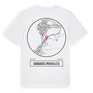 Barbaros Mahallesi t-shirt – ekologisk bomull t-shirt från Pinshirt