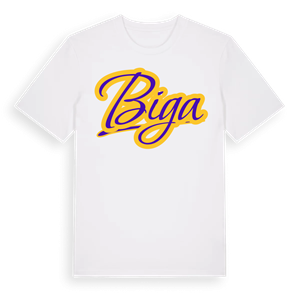 Biga baseball t-shirt – ekologisk bomull t-shirt från Pinshirt