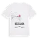 Bozcaada karta t-shirt