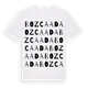 Bozcaada ordlek t-shirt