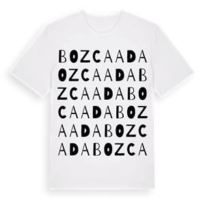 Bozcaada ordlek t-shirt – ekologisk bomull t-shirt från Pinshirt