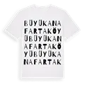 Büyükanafarta Köyü ordlek t-shirt
