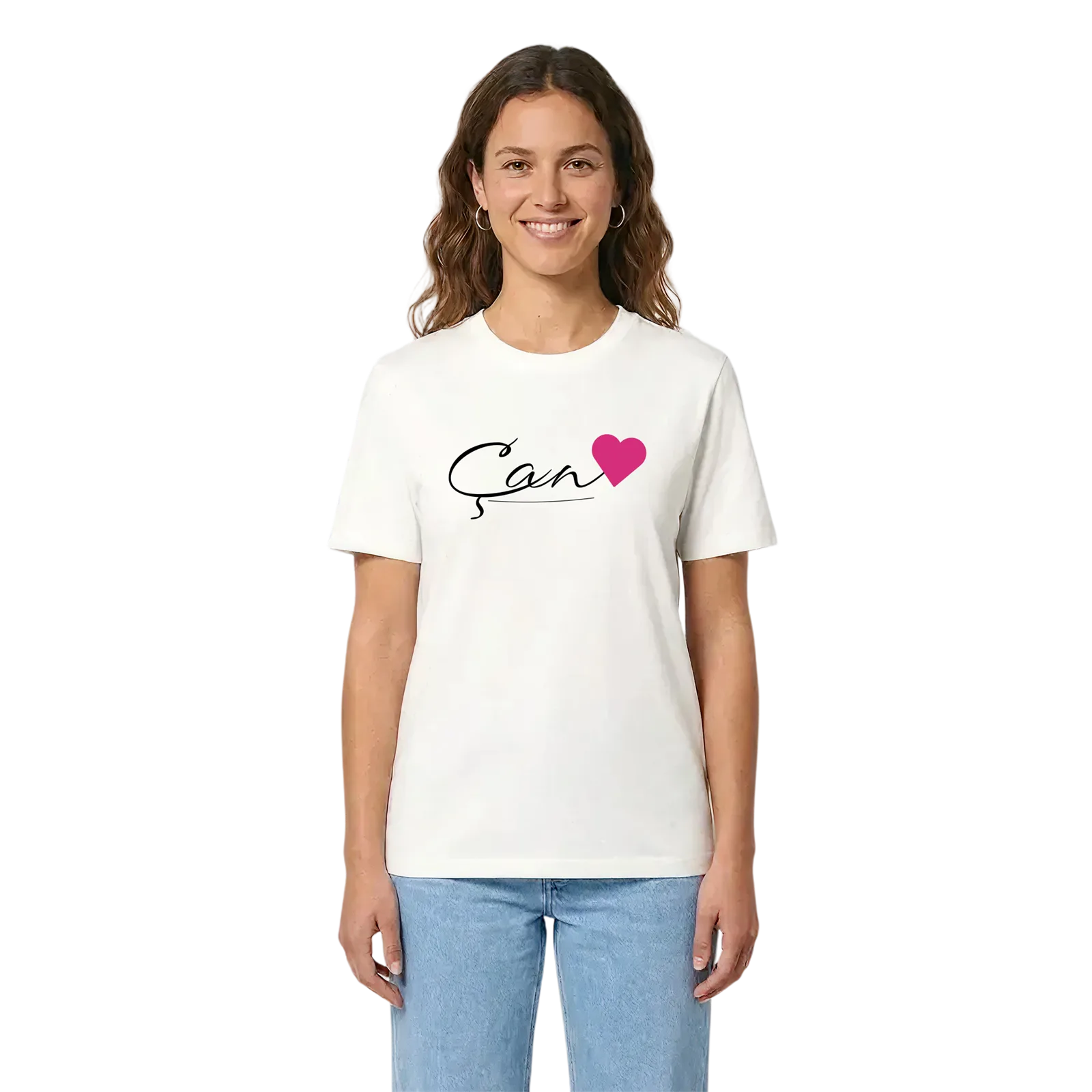 Çan hjärta t-shirt – White, i miljö