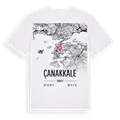 Çanakkale karta t-shirt