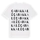 Çanakkale ordlek t-shirt