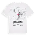 Çanakkale karta t-shirt