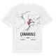 Çanakkale karta t-shirt