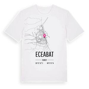 Eceabat karta t-shirt – ekologisk bomull t-shirt från Pinshirt