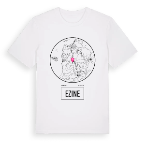 Ezine t-shirt – ekologisk bomull t-shirt från Pinshirt