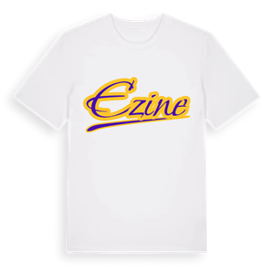 Ezine baseball t-shirt – ekologisk bomull t-shirt från Pinshirt