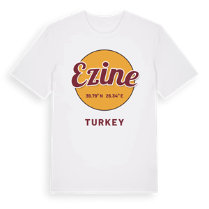 Ezine cirkel t-shirt – ekologisk bomull t-shirt från Pinshirt