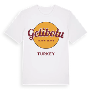 Gelibolu cirkel t-shirt – ekologisk bomull t-shirt från Pinshirt