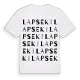 Lapseki ordlek t-shirt