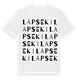 Lapseki ordlek t-shirt