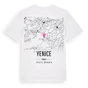 Yenice karta t-shirt – ekologisk bomull t-shirt från Pinshirt