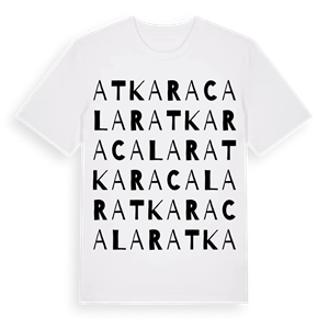 Atkaracalar ordlek t-shirt – ekologisk bomull t-shirt från Pinshirt