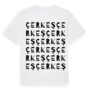 Çerkeş ordlek t-shirt – ekologisk bomull t-shirt från Pinshirt