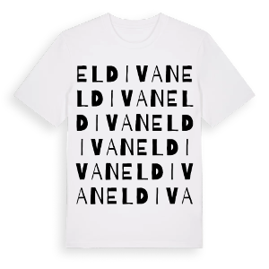 Eldivan ordlek t-shirt – ekologisk bomull t-shirt från Pinshirt