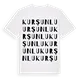 Kurşunlu ordlek t-shirt