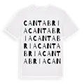 Cantabria ordlek t-shirt
