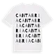 Cantabria ordlek t-shirt