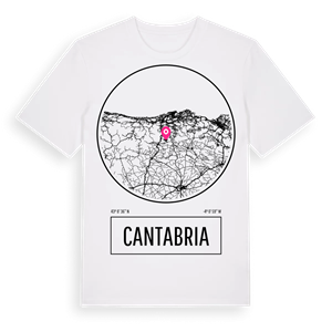 Cantabria t-shirt – ekologisk bomull t-shirt från Pinshirt