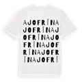 Ajofrín ordlek t-shirt