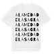 Alameda de la Sagra ordlek t-shirt