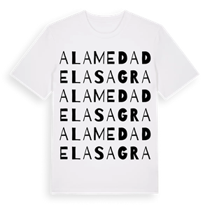 Alameda de la Sagra ordlek t-shirt – ekologisk bomull t-shirt från Pinshirt