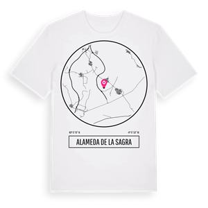 Alameda de la Sagra t-shirt – ekologisk bomull t-shirt från Pinshirt