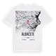 Albacete karta t-shirt