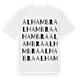 Alhambra ordlek t-shirt