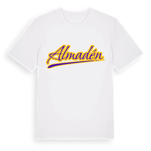 Almadén baseball t-shirt – ekologisk bomull t-shirt från Pinshirt