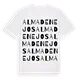 Almadenejos ordlek t-shirt