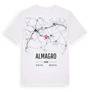 Almagro karta t-shirt – ekologisk bomull t-shirt från Pinshirt