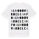 Almodóvar del Campo ordlek t-shirt