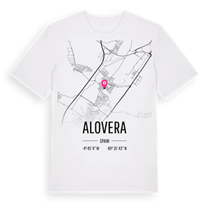 Alovera karta t-shirt – ekologisk bomull t-shirt från Pinshirt