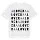Alovera ordlek t-shirt
