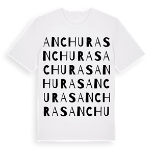 Anchuras ordlek t-shirt – ekologisk bomull t-shirt från Pinshirt