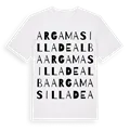 Argamasilla de Alba ordlek t-shirt
