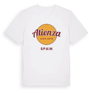 Atienza cirkel t-shirt – ekologisk bomull t-shirt från Pinshirt