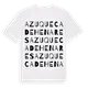Azuqueca de Henares ordlek t-shirt