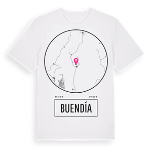 Buendía t-shirt – ekologisk bomull t-shirt från Pinshirt