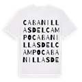 Cabanillas del Campo ordlek t-shirt